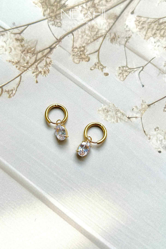 Mini Oval Danglers