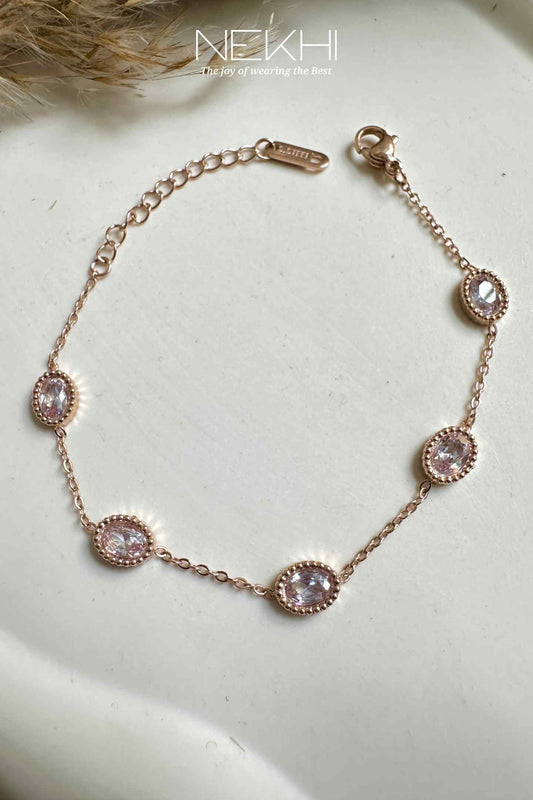 Shia Stone Charm Bracelet