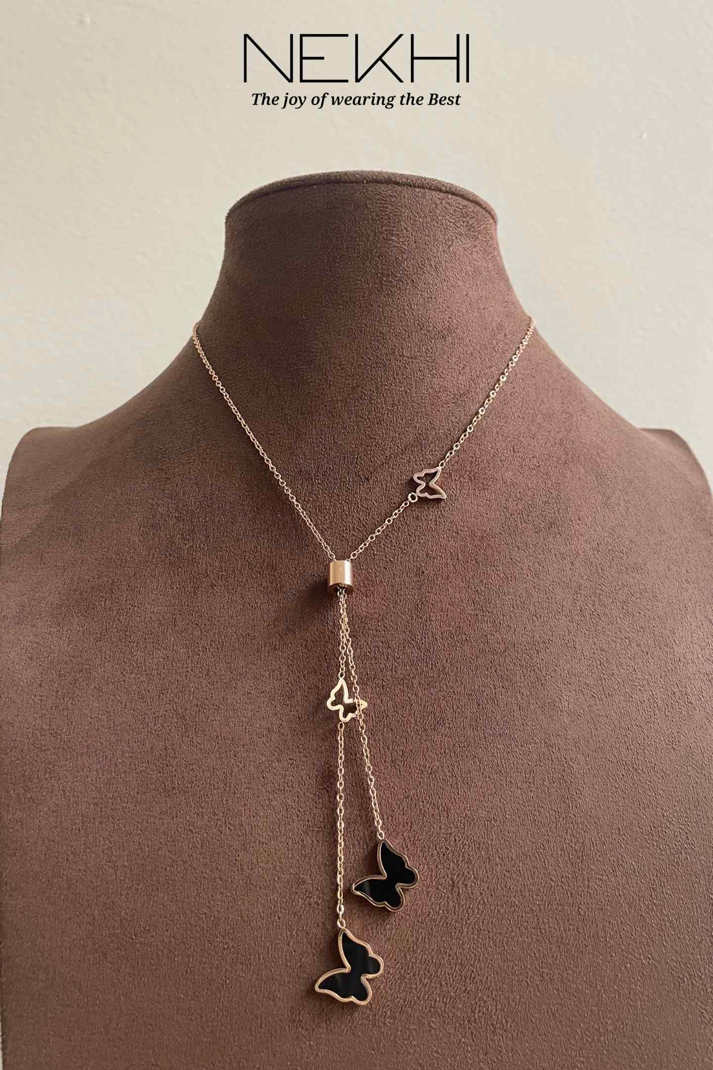 Dangling Butterfly Necklace