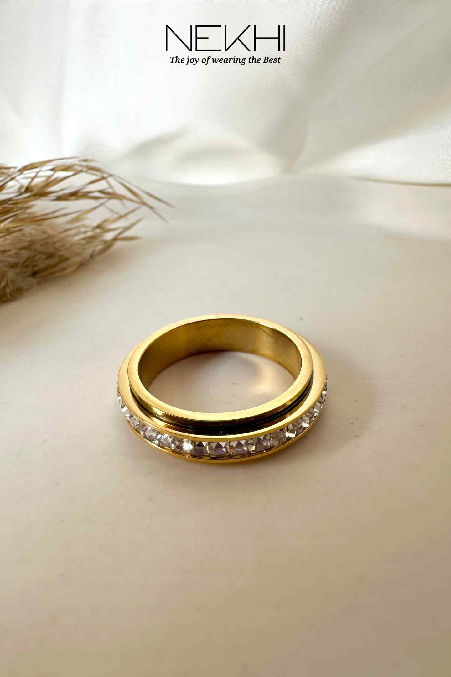 Rotating Gemstone Ring