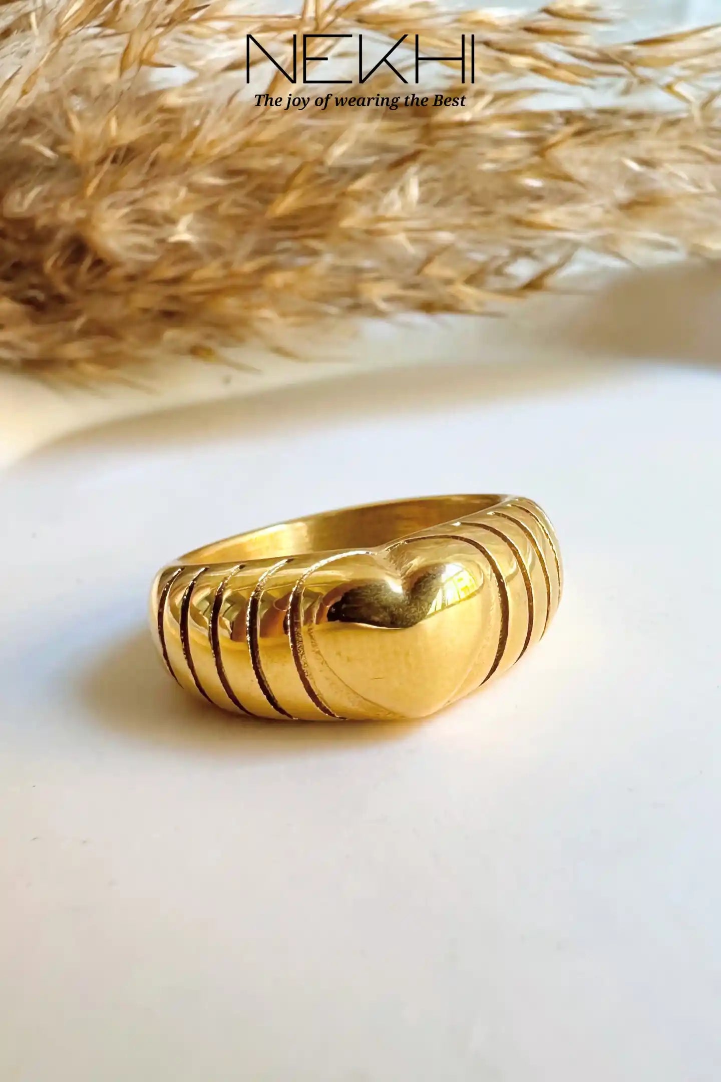 Ivy Heart Ring