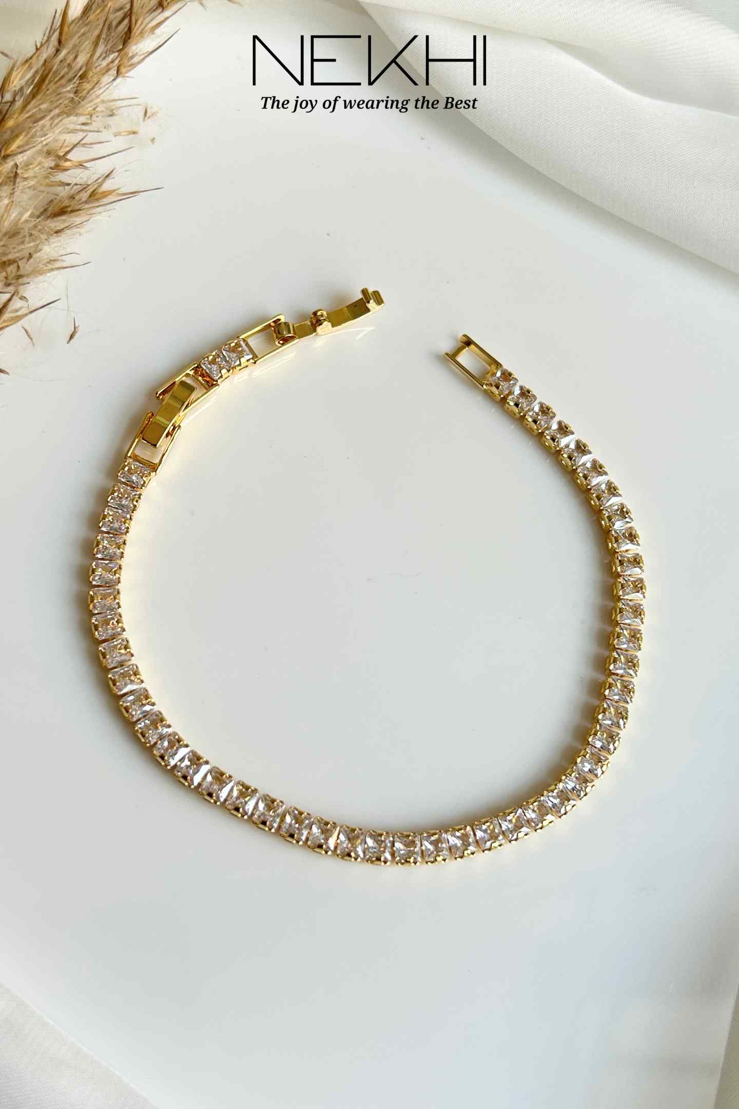 Radiant Tennis Diamond Bracelet