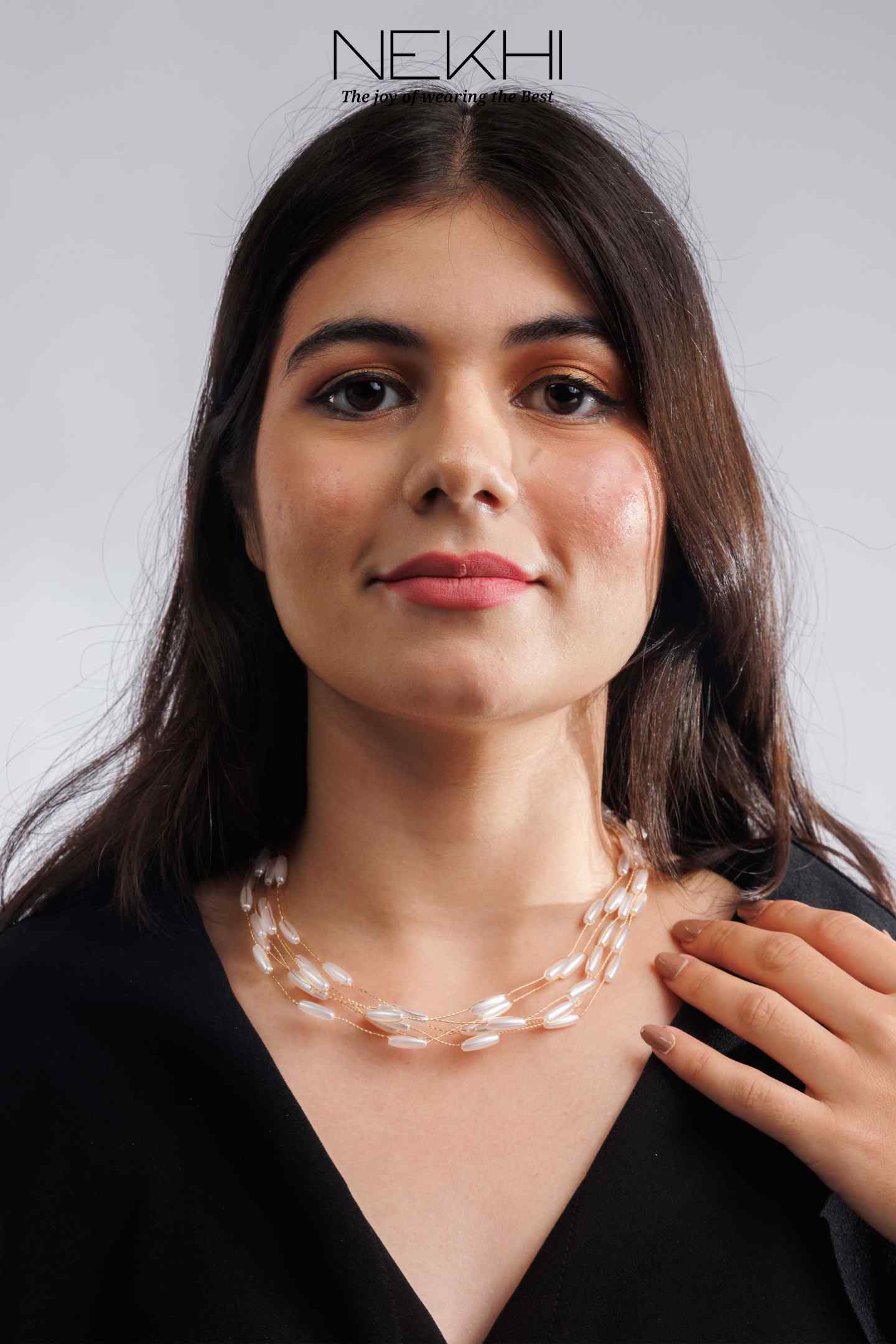 Layered Pearl Necklace