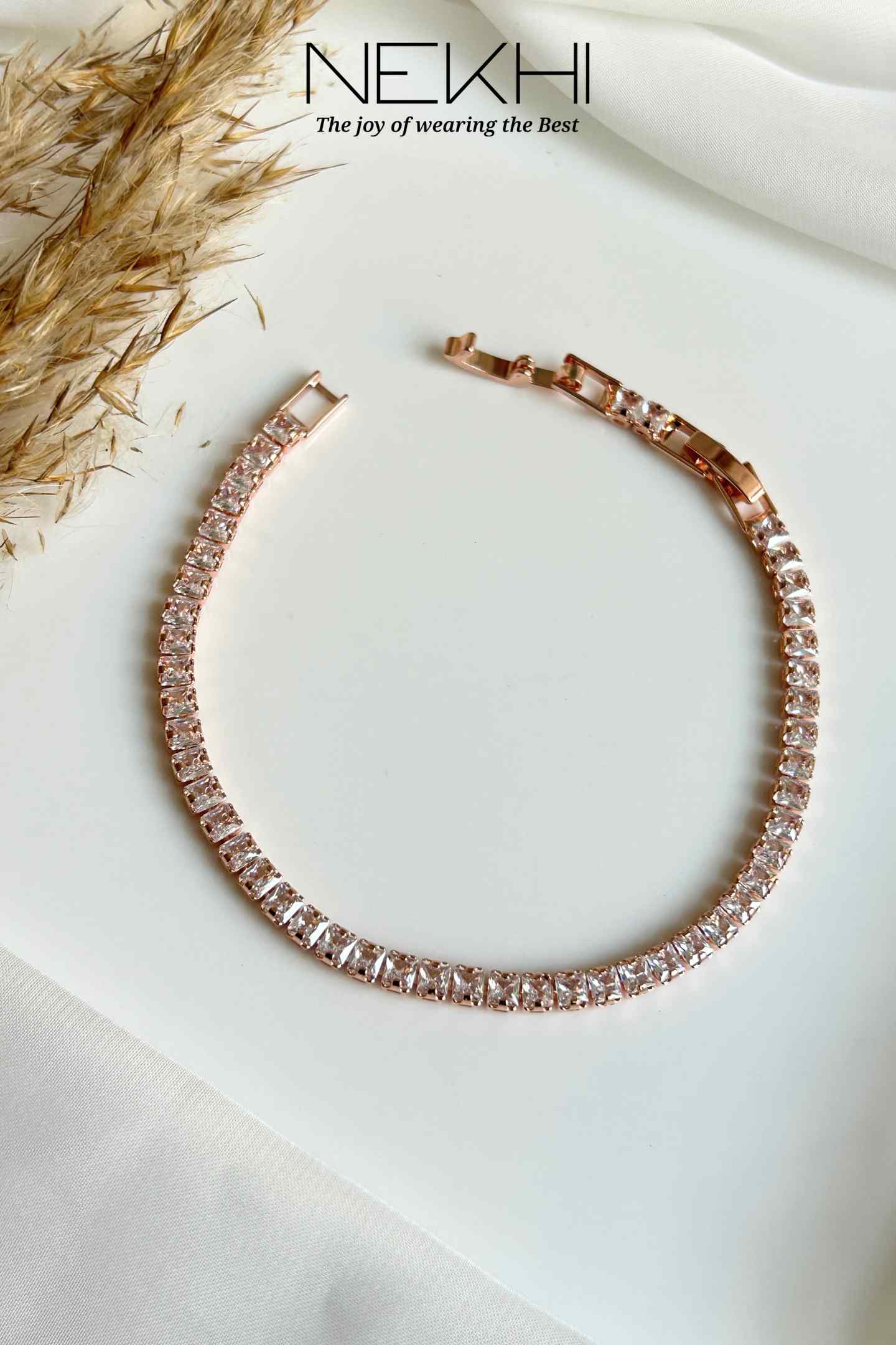 Radiant Tennis Diamond Bracelet