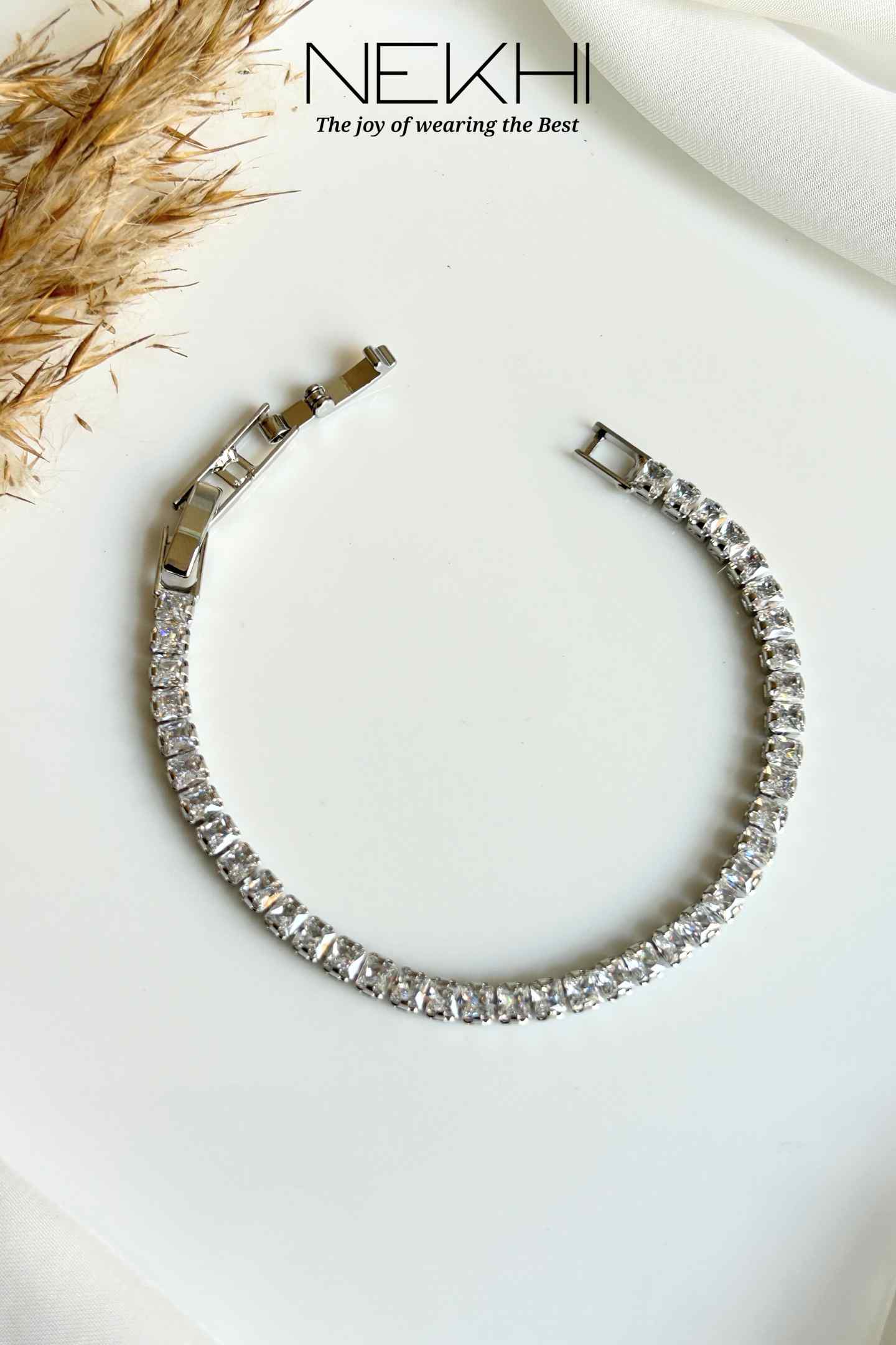 Radiant Tennis Diamond Bracelet
