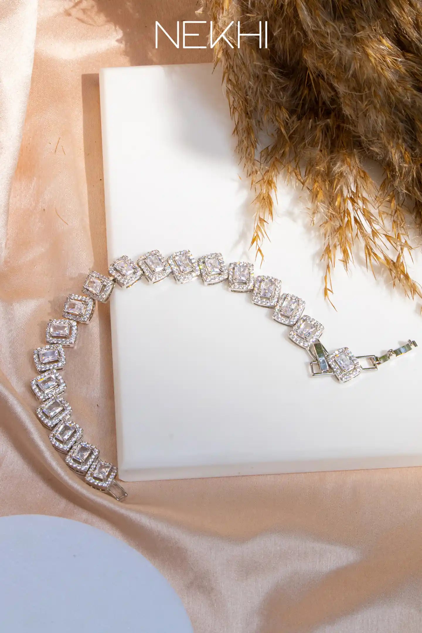 ZigZag Diamond Tennis Bracelet