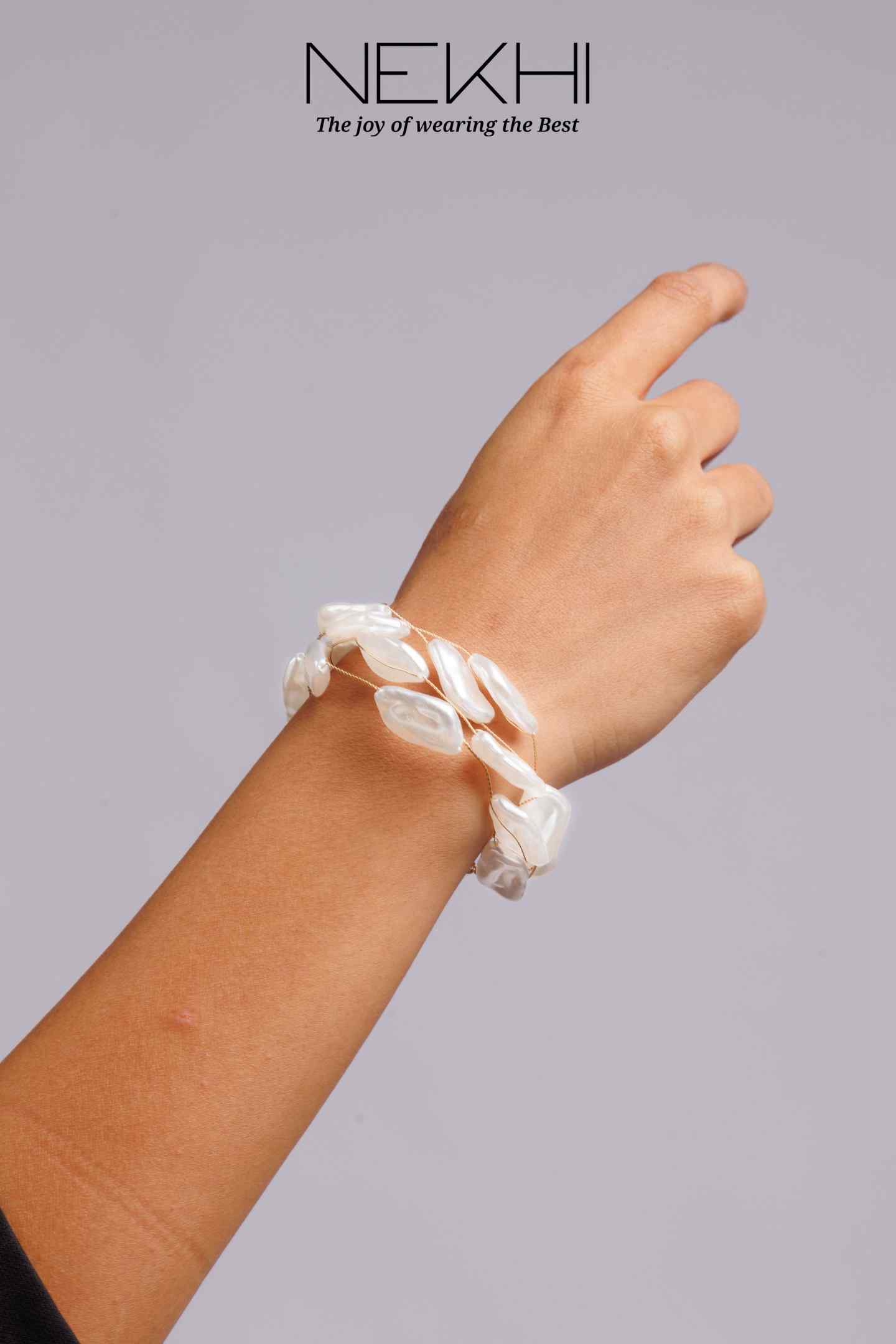 Layered Pearl Bracelet