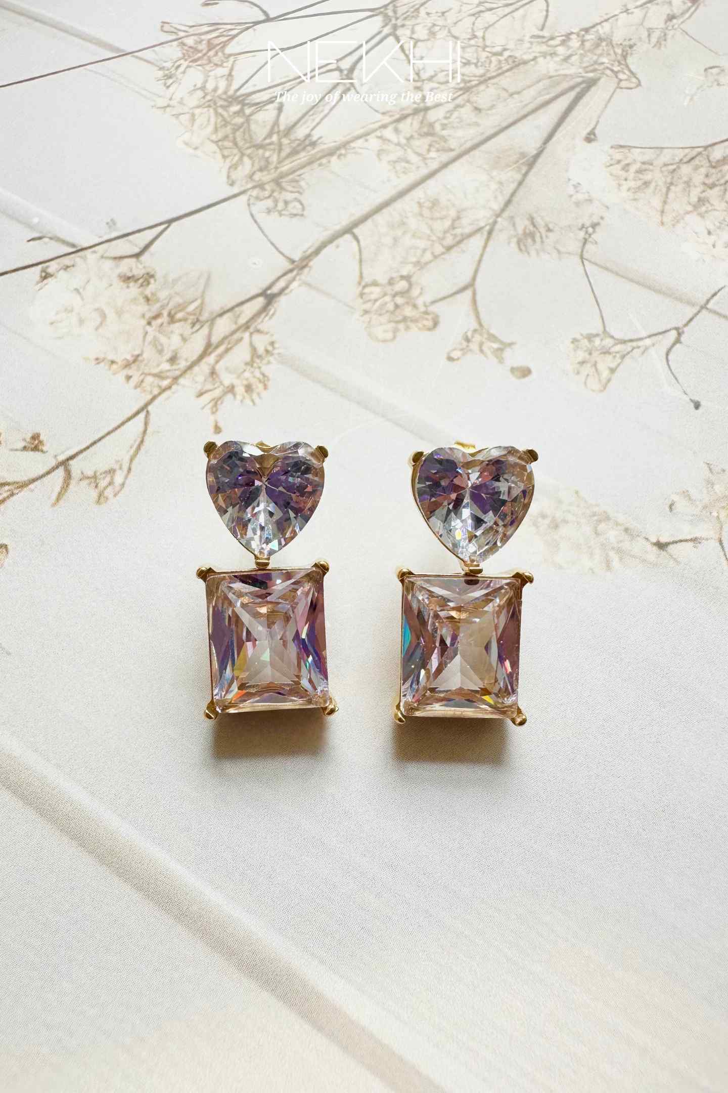 Celeste Heart Danglers