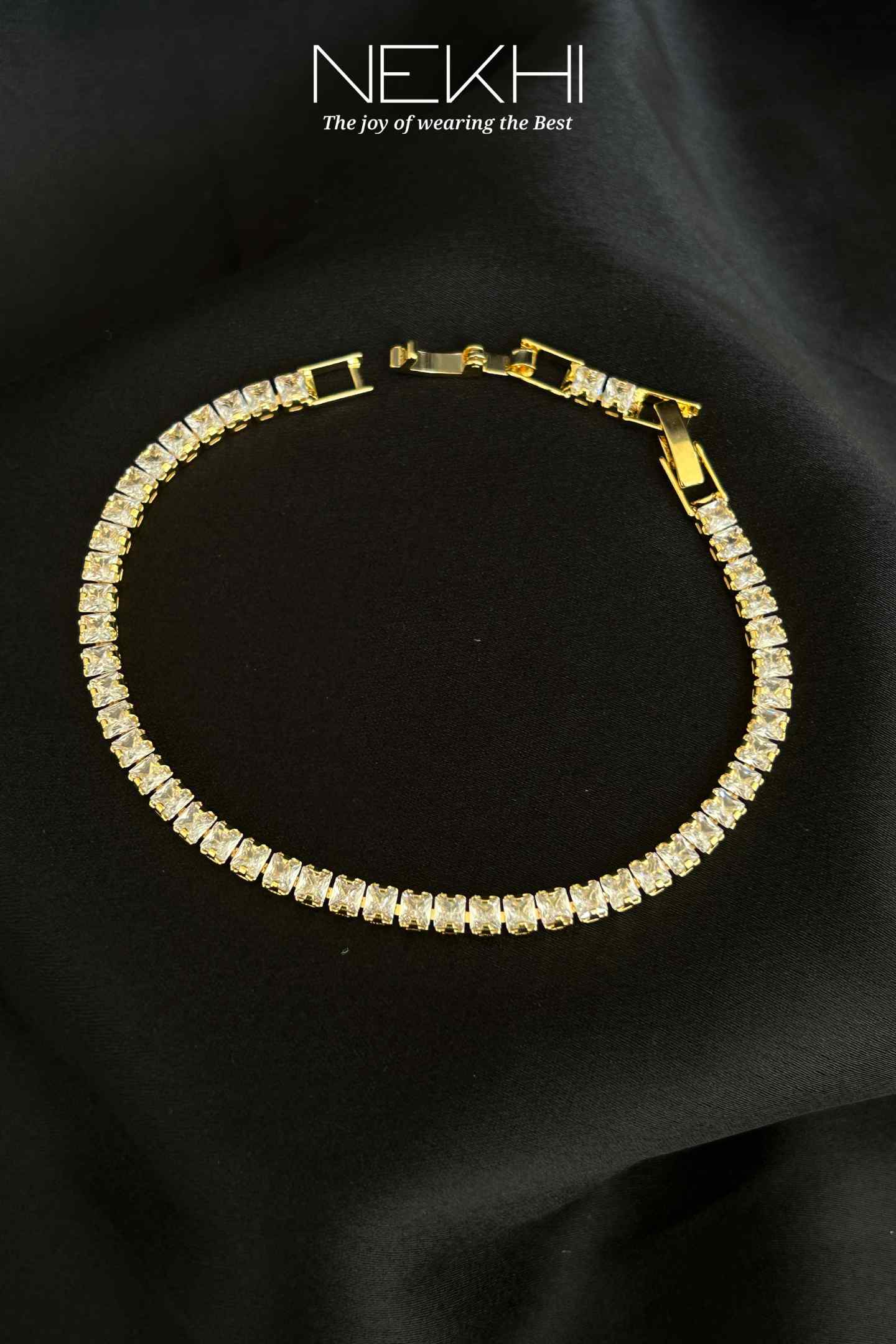 Radiant Tennis Diamond Bracelet