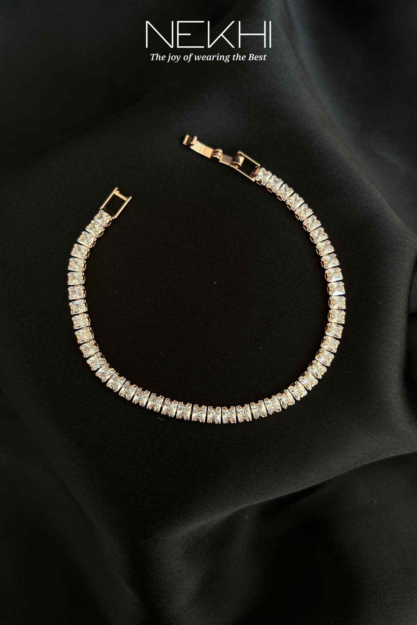 Radiant Tennis Diamond Bracelet