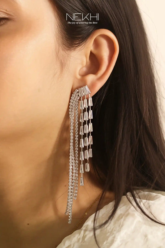 ShimmerLine Earrings