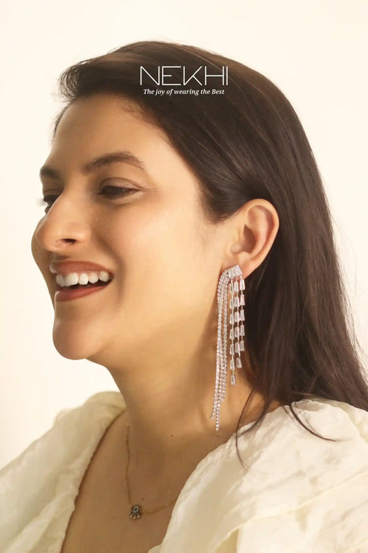 ShimmerLine Earrings