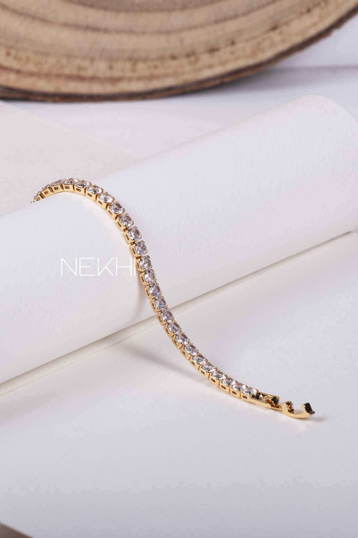 Small Circulate Tennis Bracelet