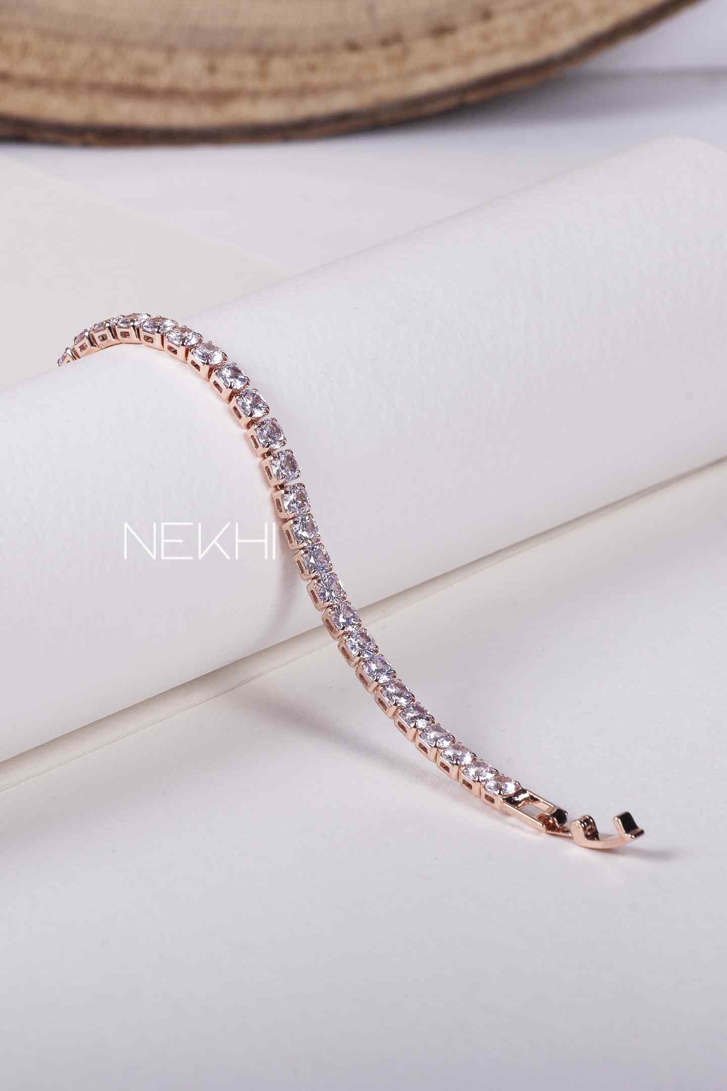 Small Circulate Tennis Bracelet