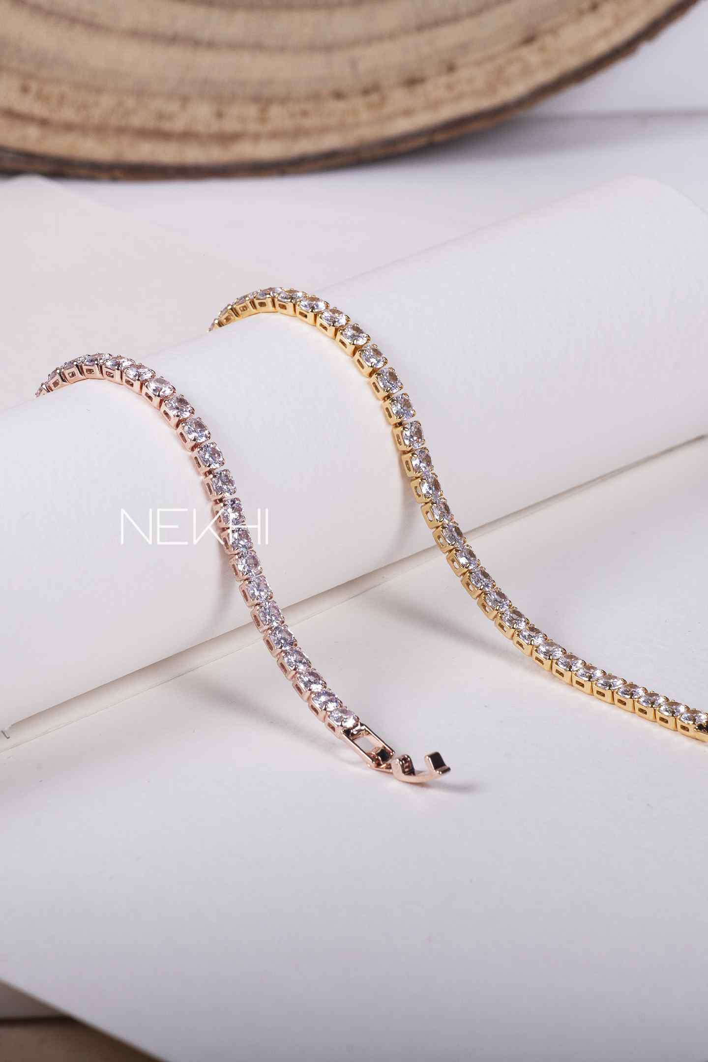 Small Circulate Tennis Bracelet