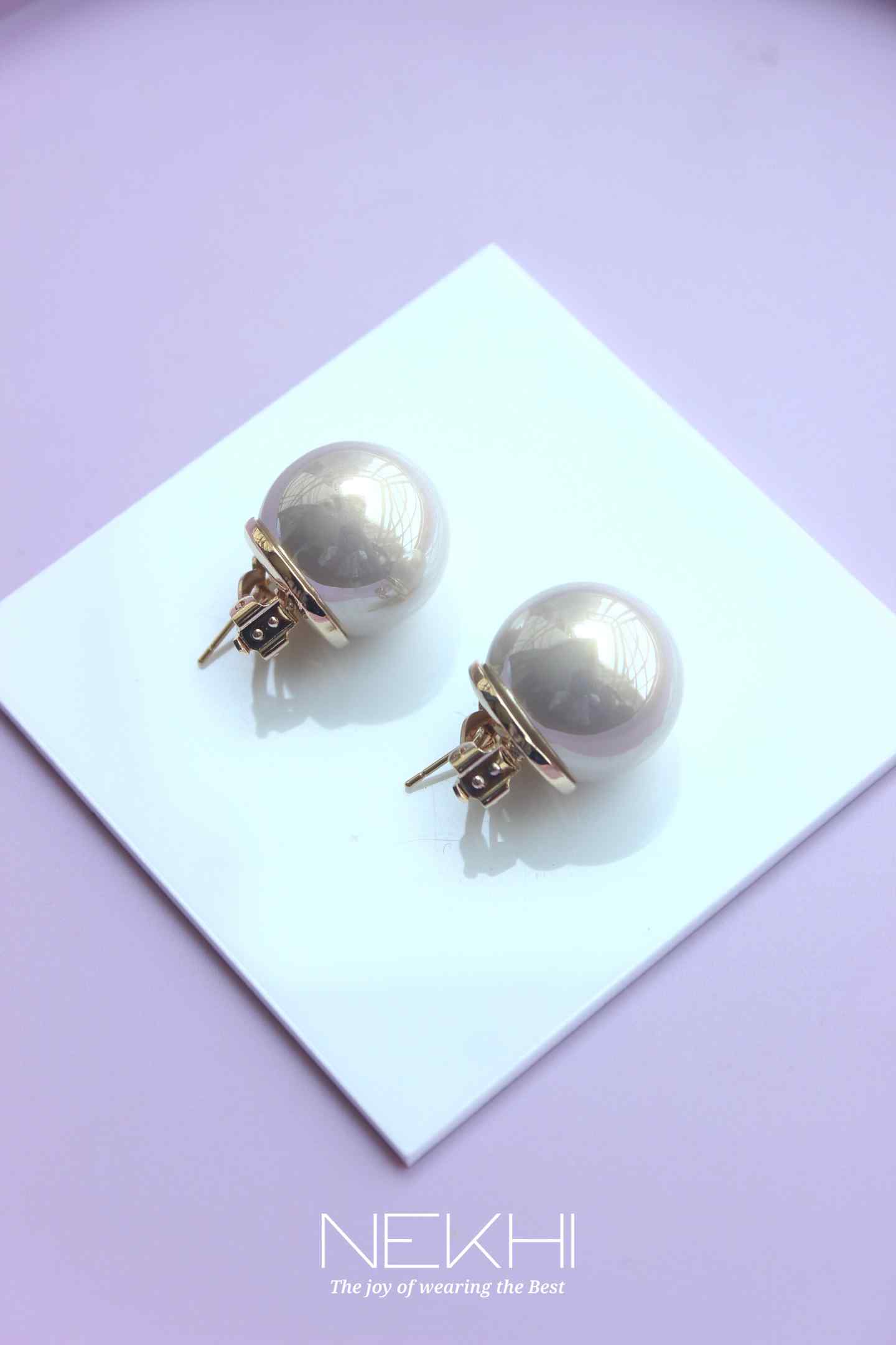 Full Pearl clip on earring