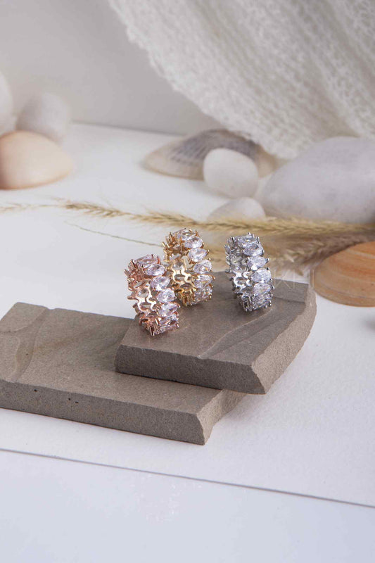 Tear Drop Cocktail ring