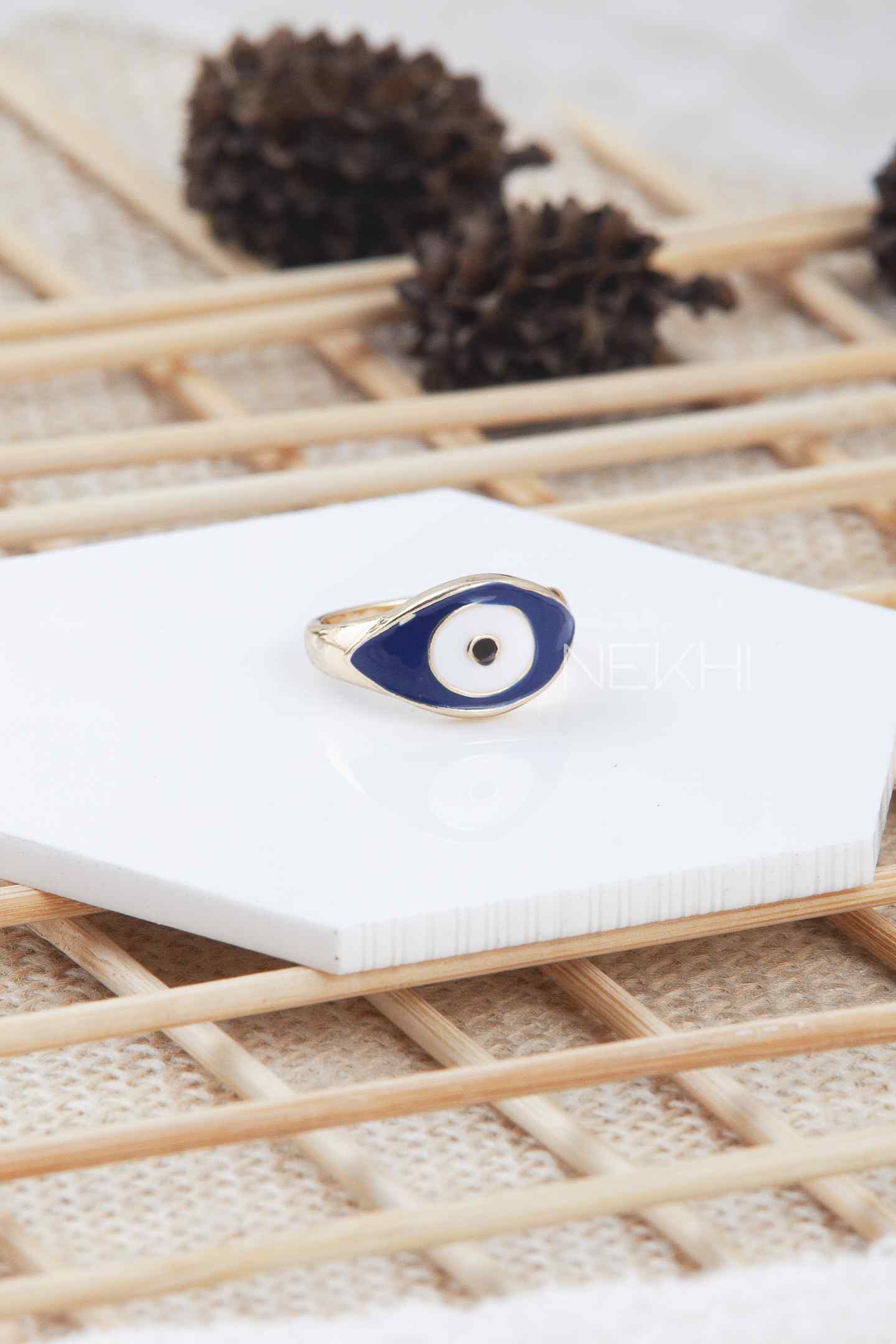 Bold Evil Eye Ring