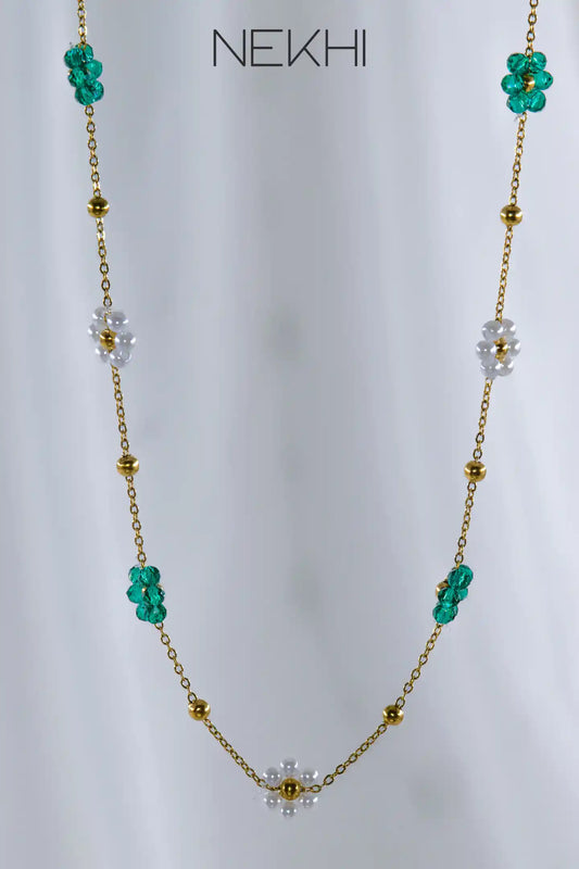 Blooming Pearl Necklace