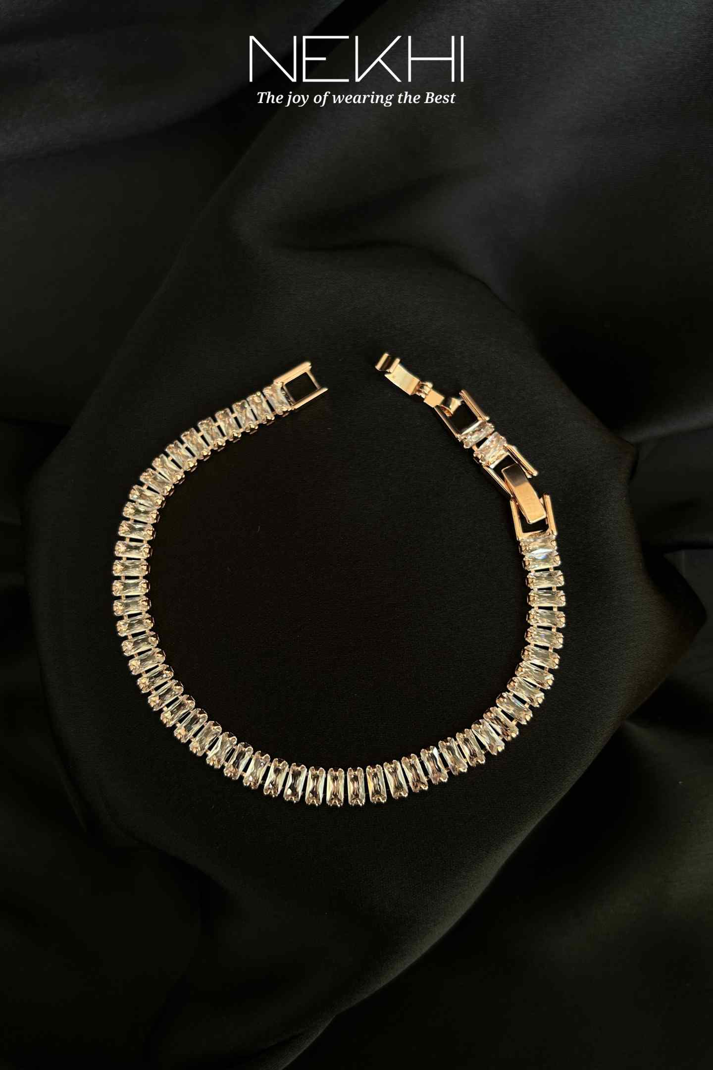 Icy Cuban Diamond Tennis Bracelet – Nekhi India