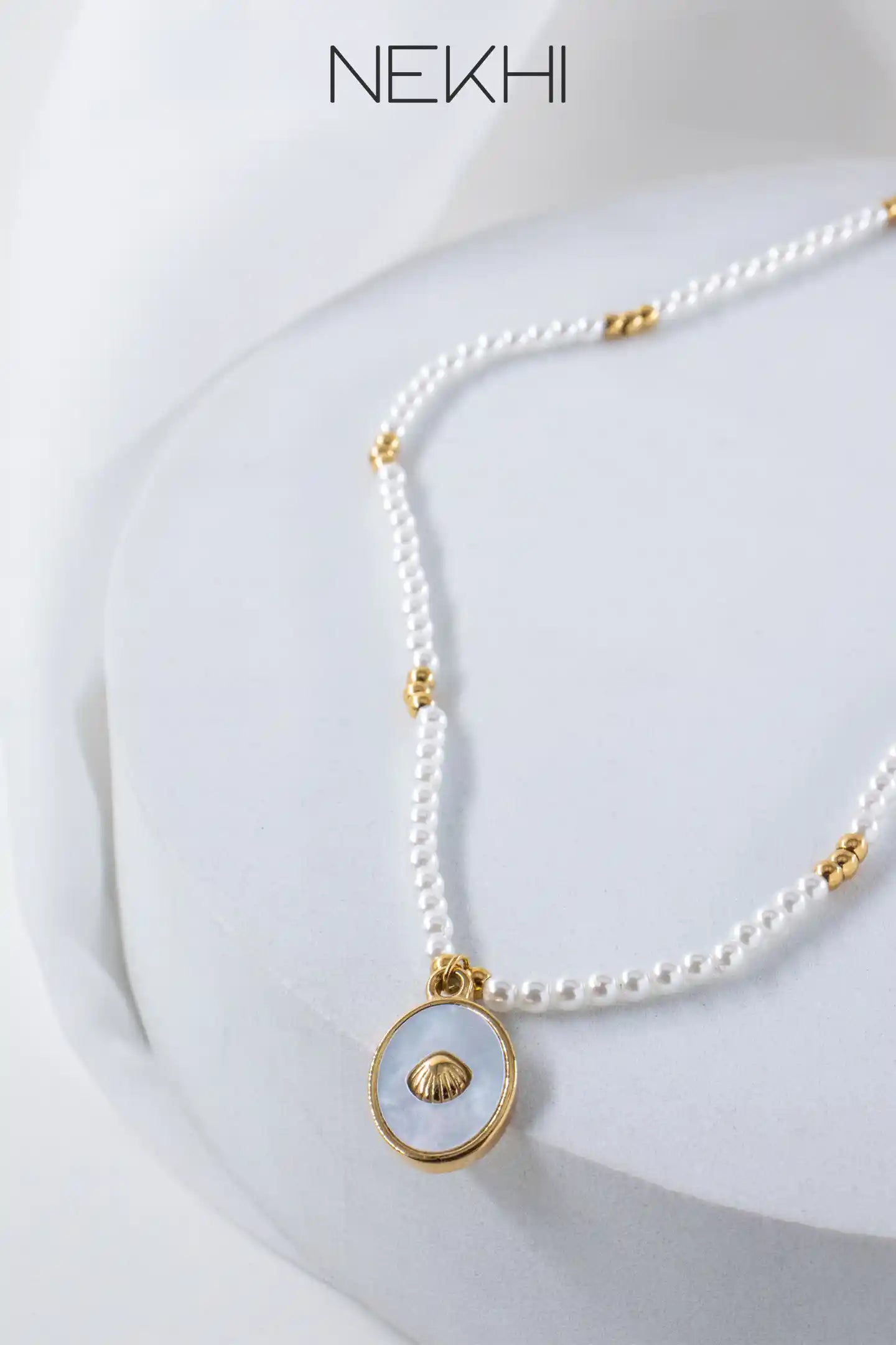 Pearl Brooke Necklace