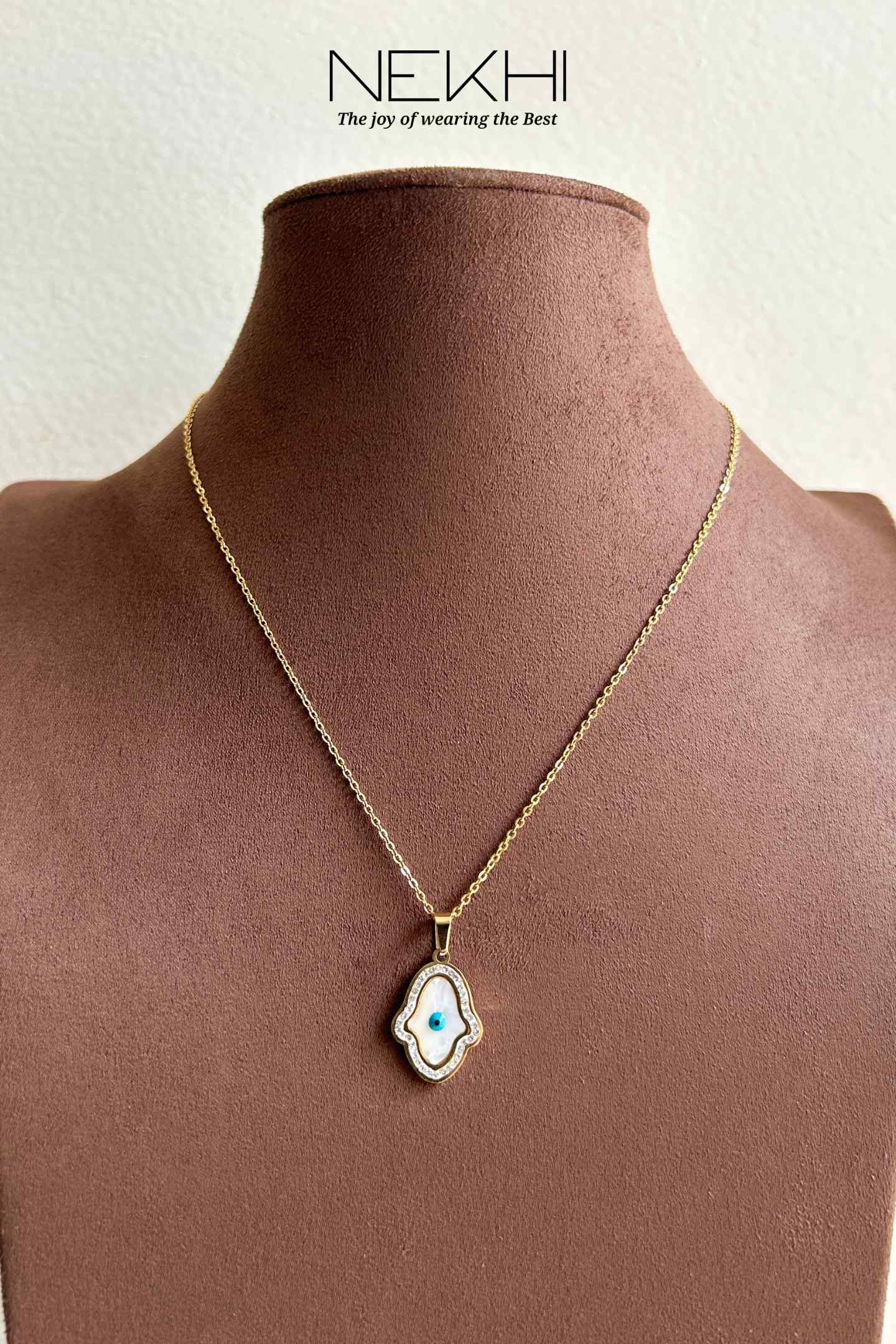 Fortune Hamsa Necklace