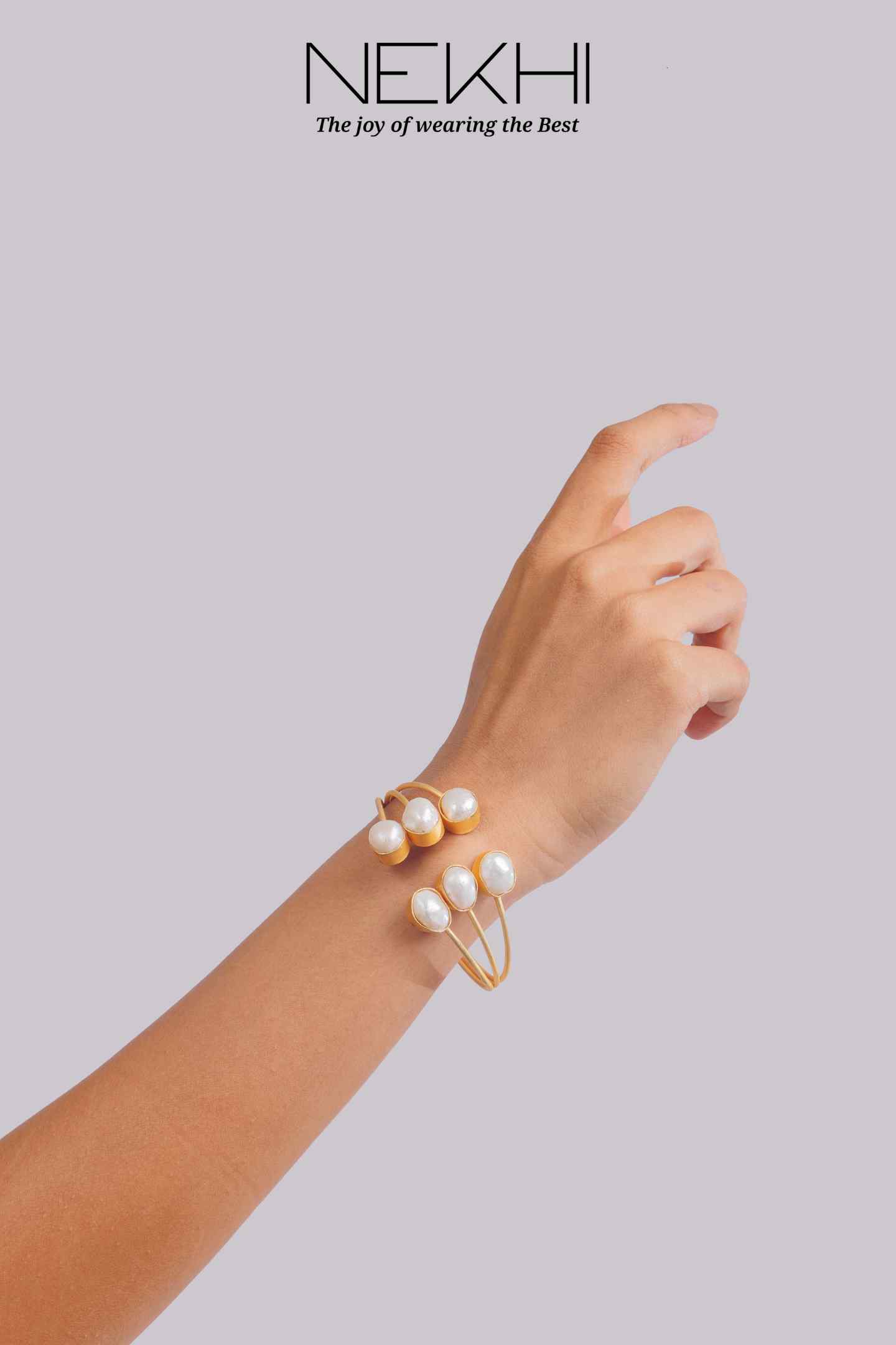 Chunky Pearl Kada