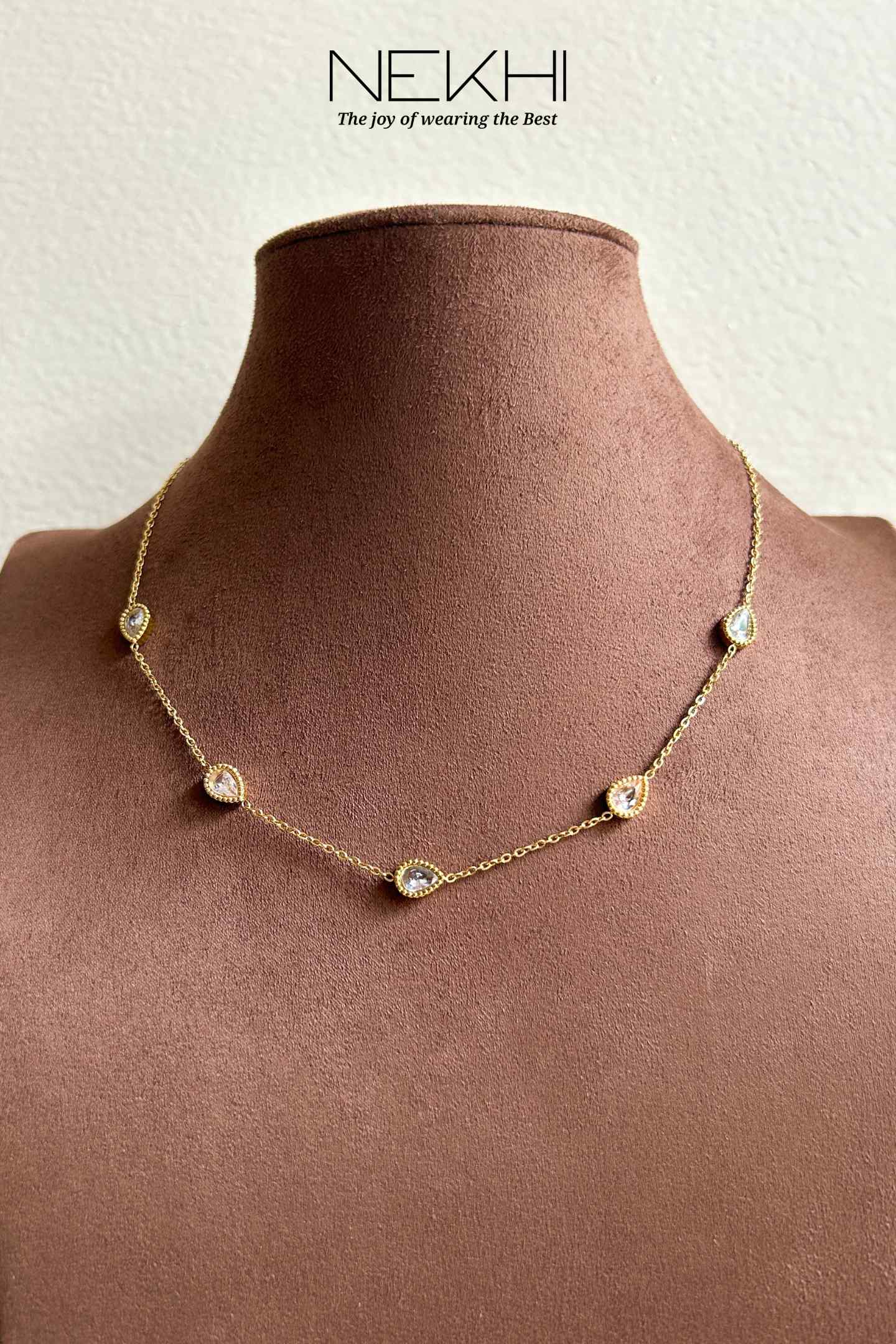 Radiant Droplet Necklace