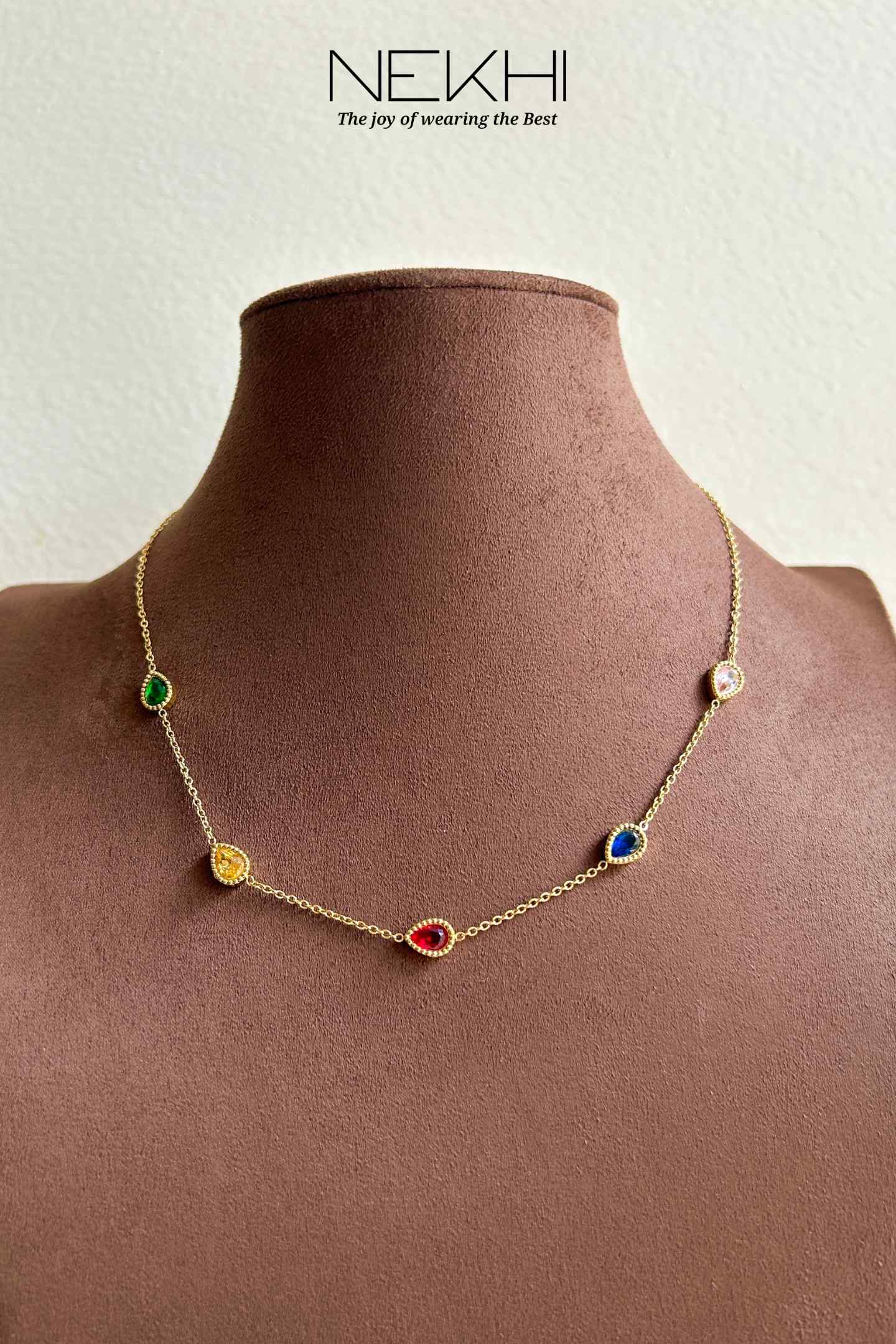 Radiant Droplet Necklace