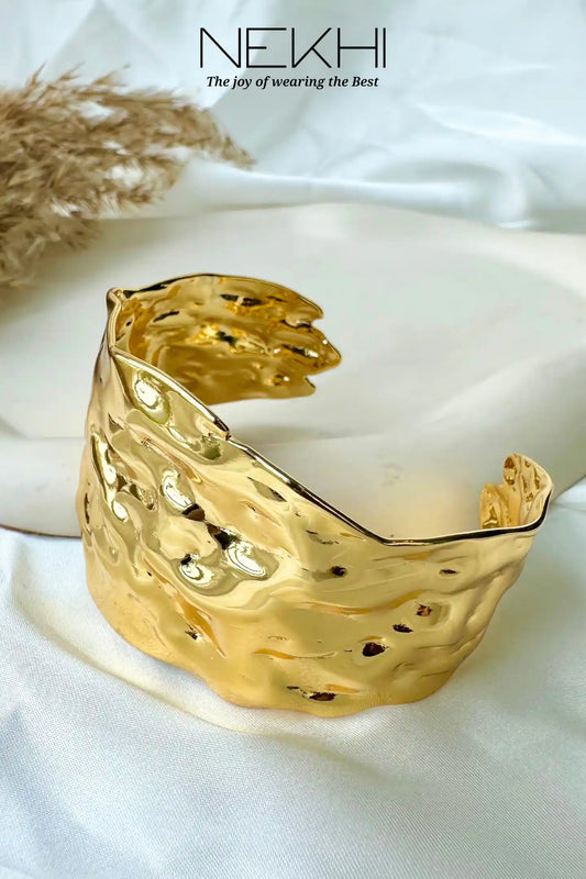 Golden Foil Cuff