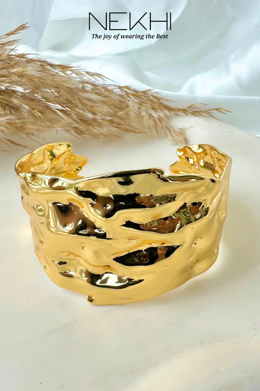 Golden Foil Cuff