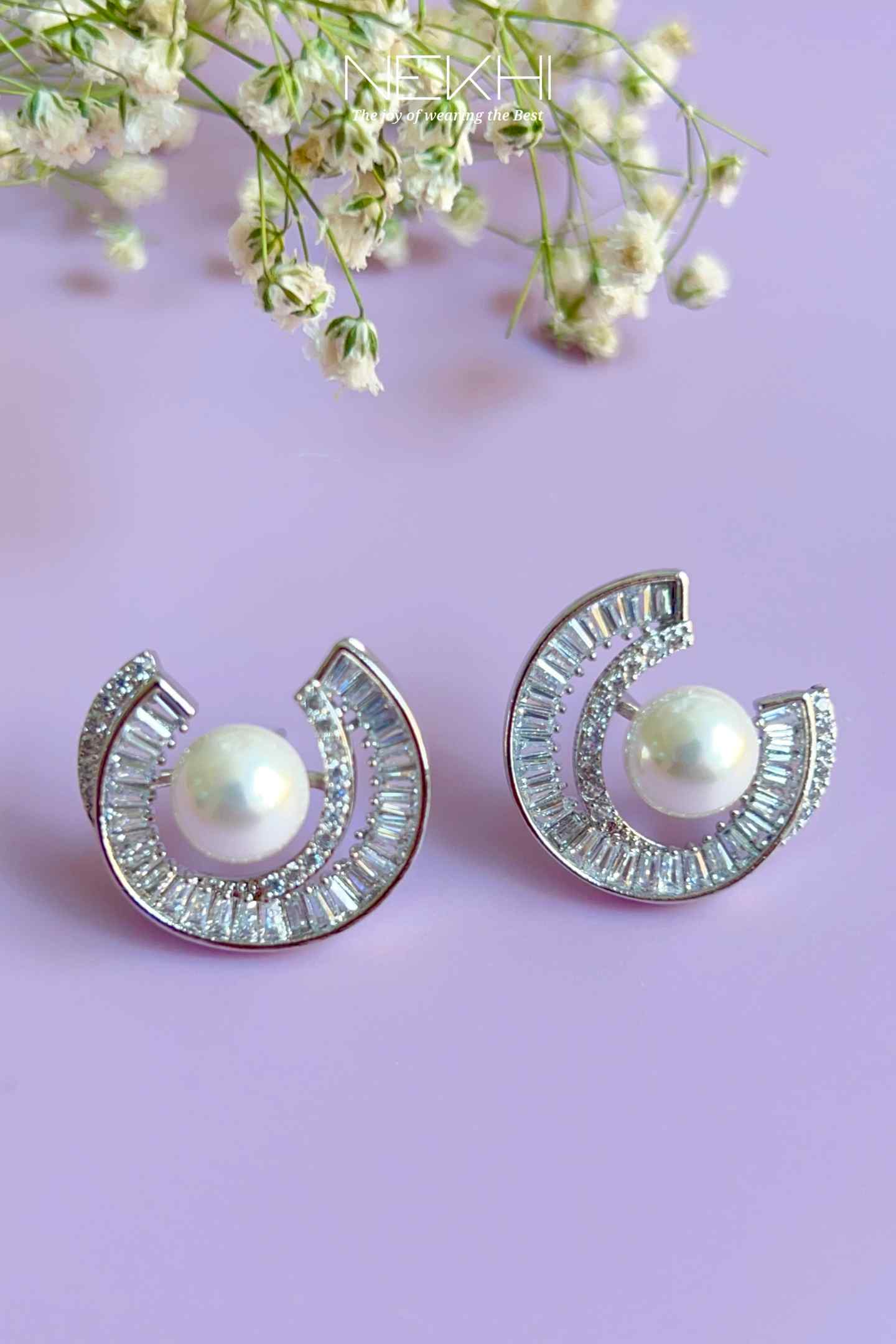 Gemma Pearl Earrings