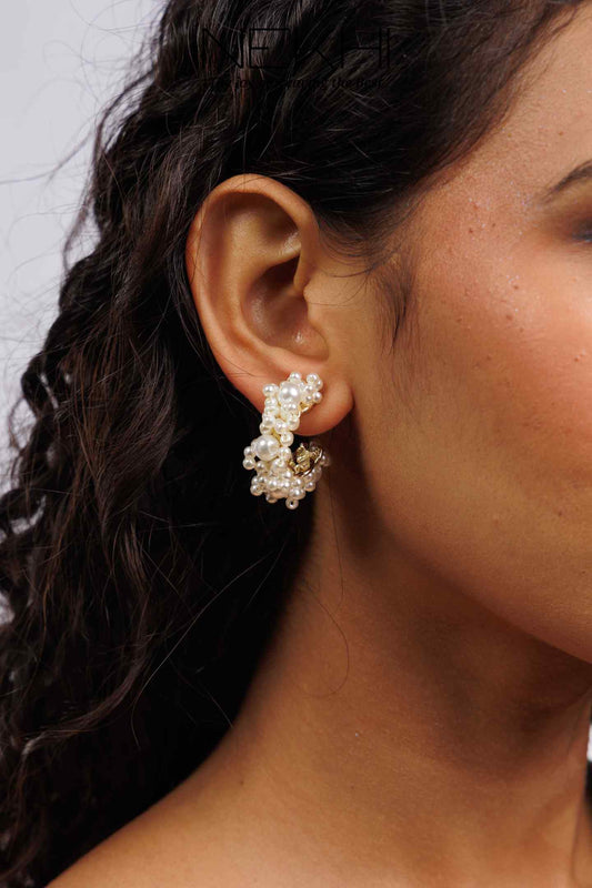 Pearl Hoops