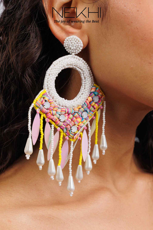 Multi-Color Beaded Dangler