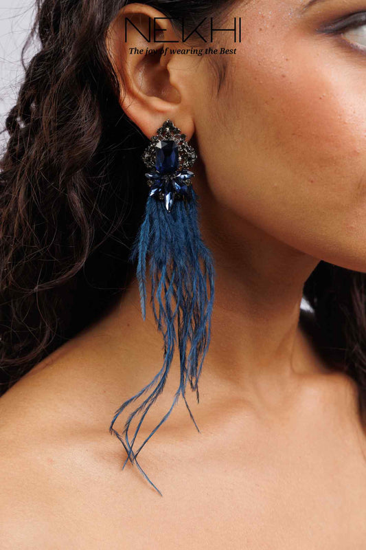 Glam Feather Dangler