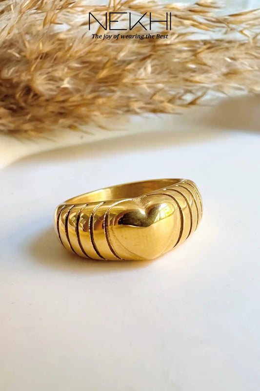 Ivy Heart Ring