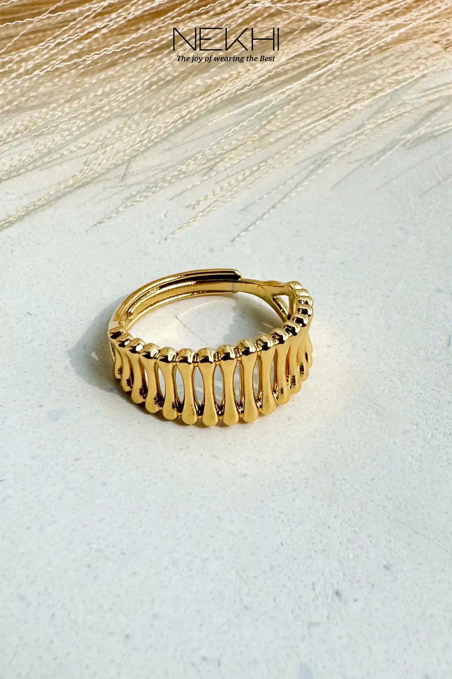 Starlit stripe Ring