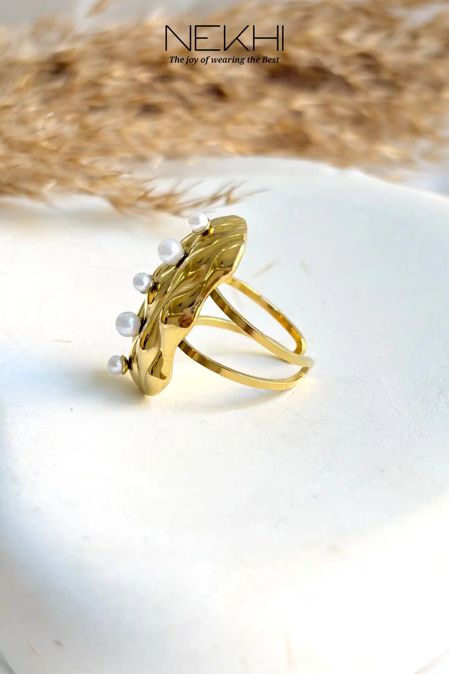 Spotlight Pearl Ring