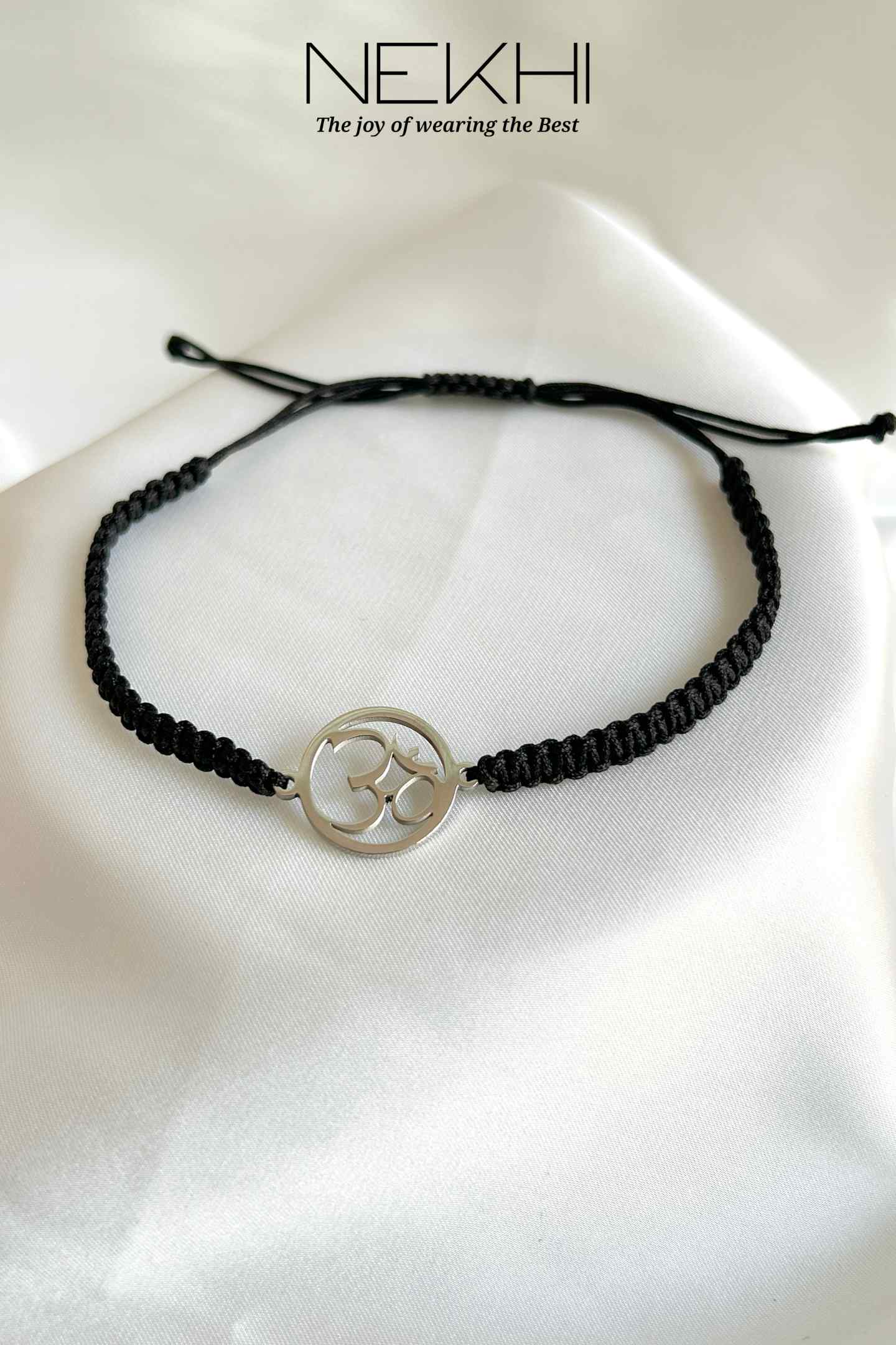 Om Adjustable Bracelet