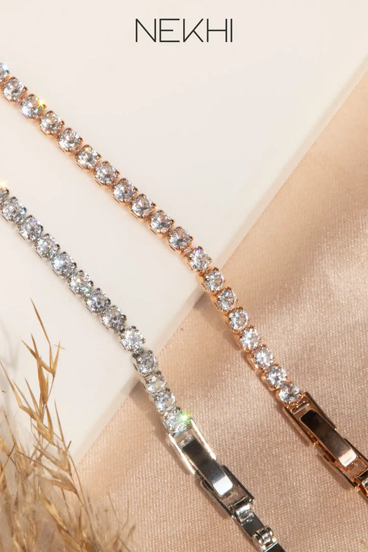 Small Circulate Tennis Bracelet