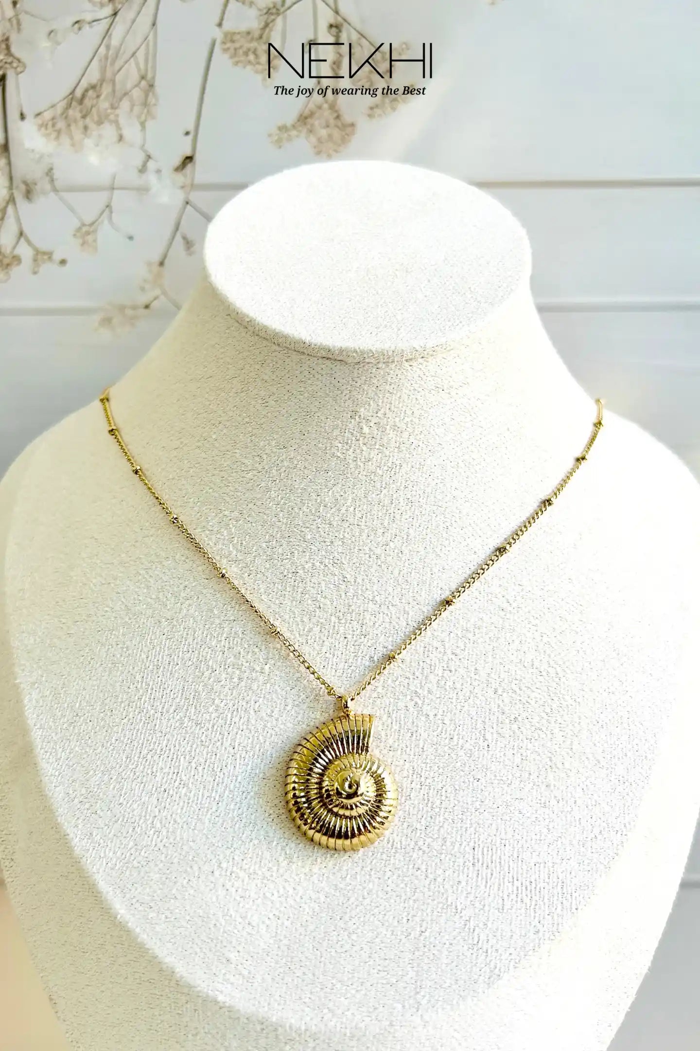 Snail Necklace