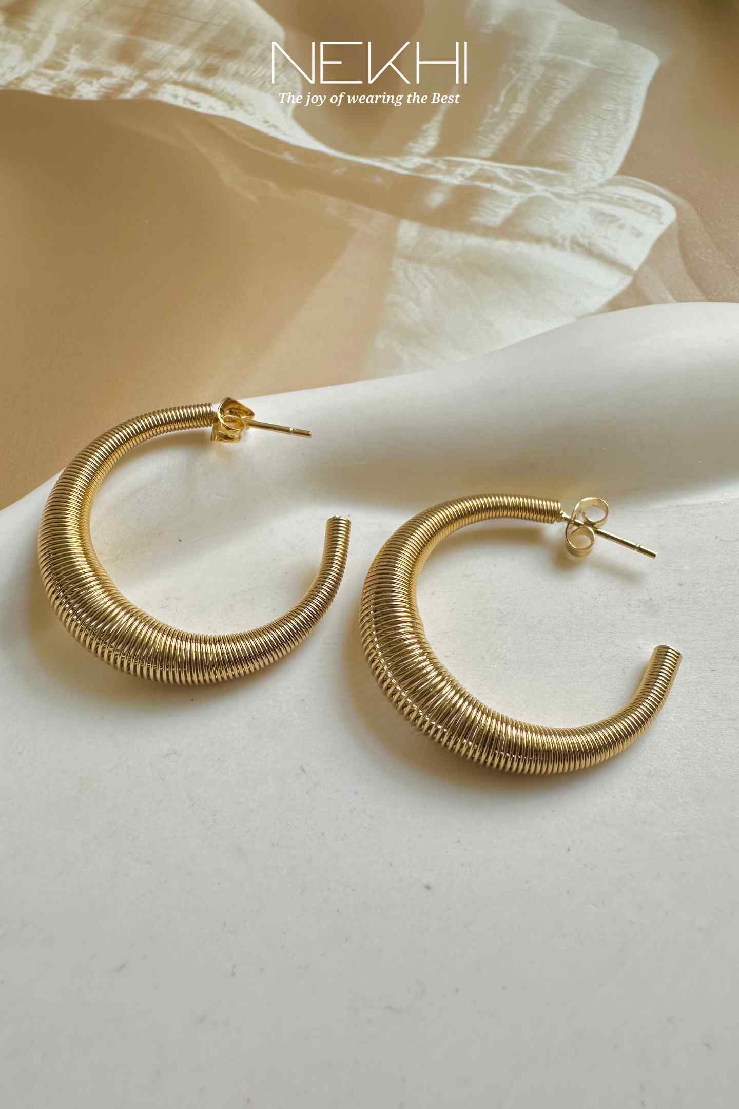 Bold Twist Hoops