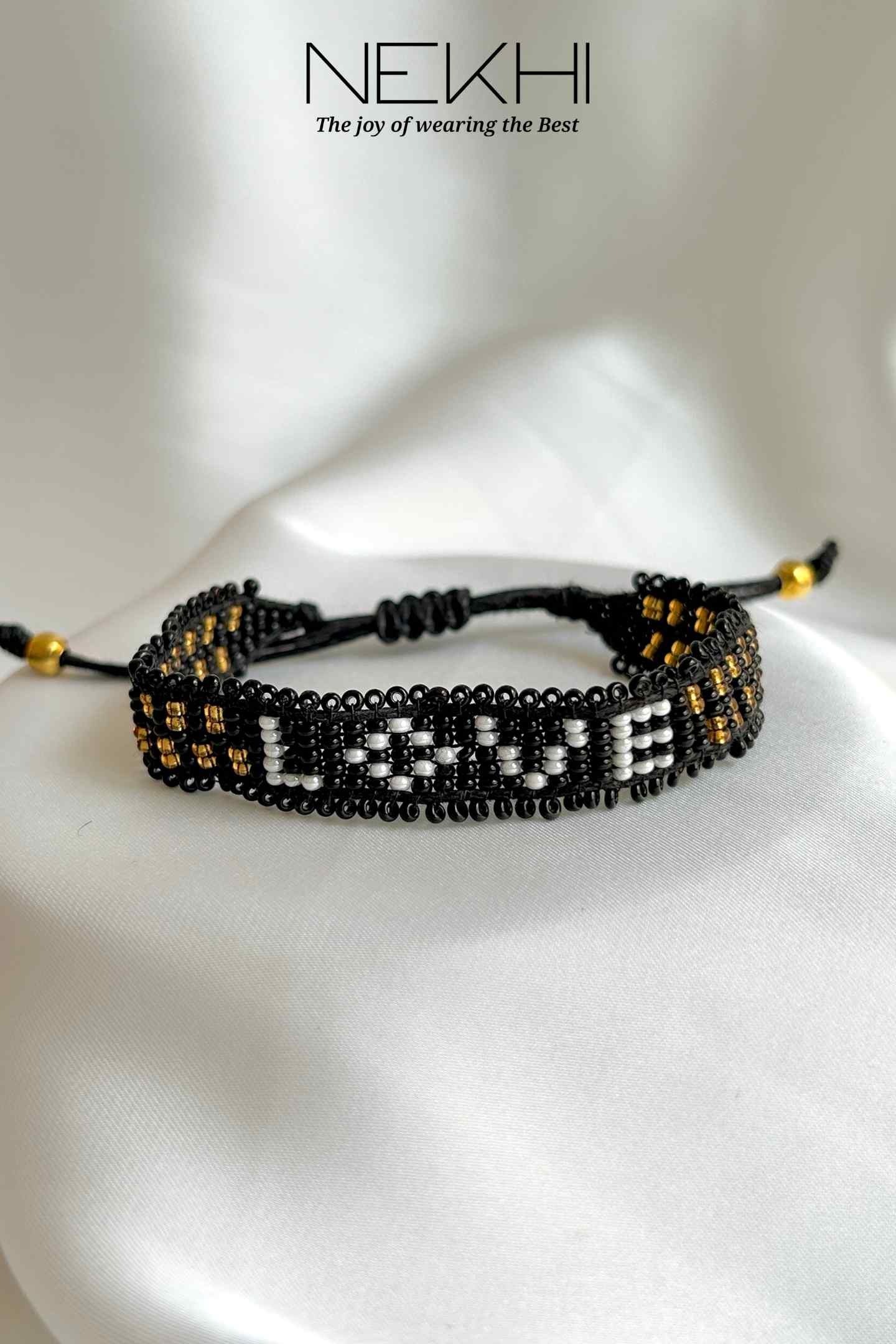 Love Beaded Adjustable Bracelet