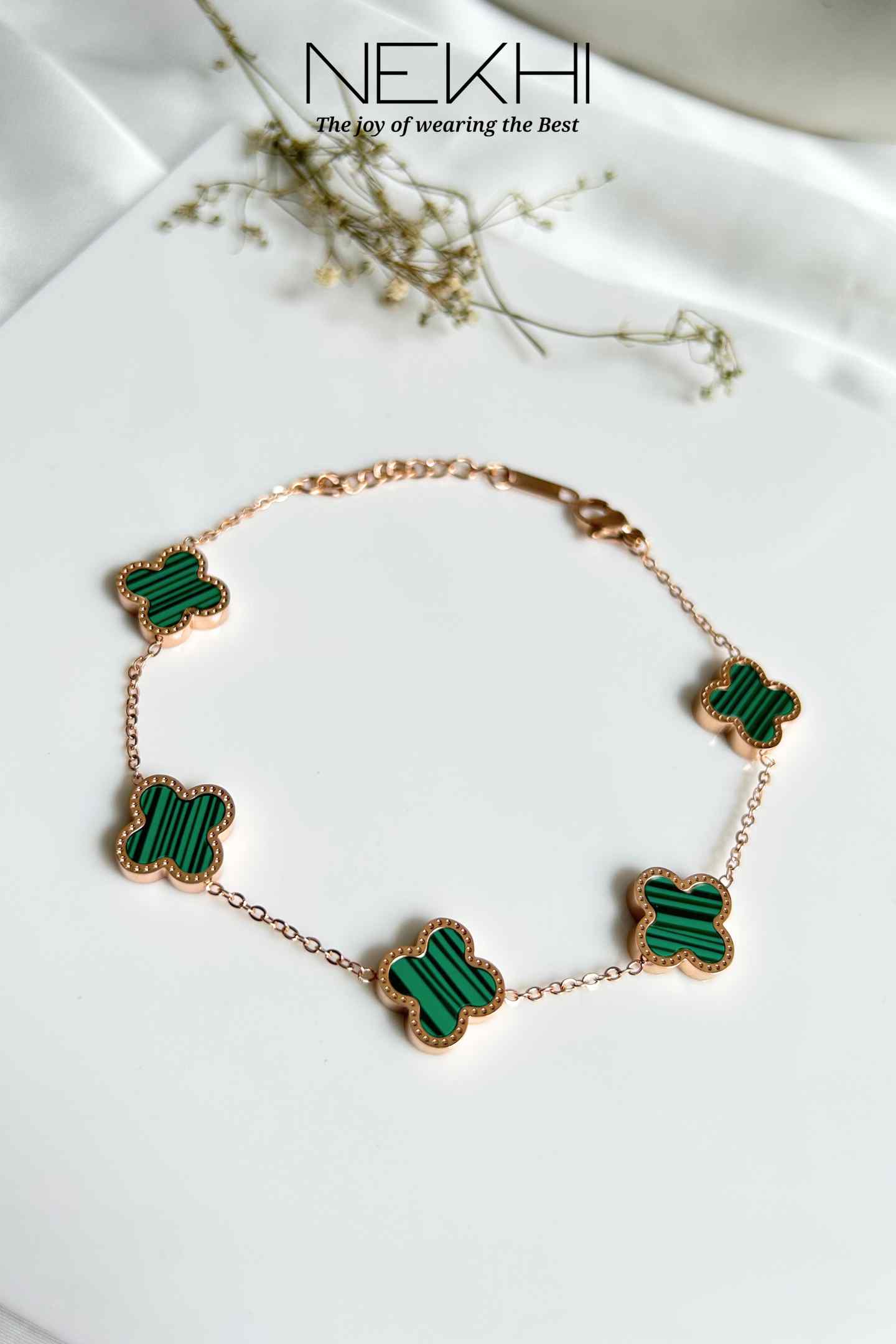 Green clover bracelet #new #fypシ #fypシ゚viral #viral