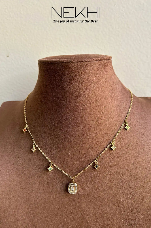 Gemstone Glow Necklace