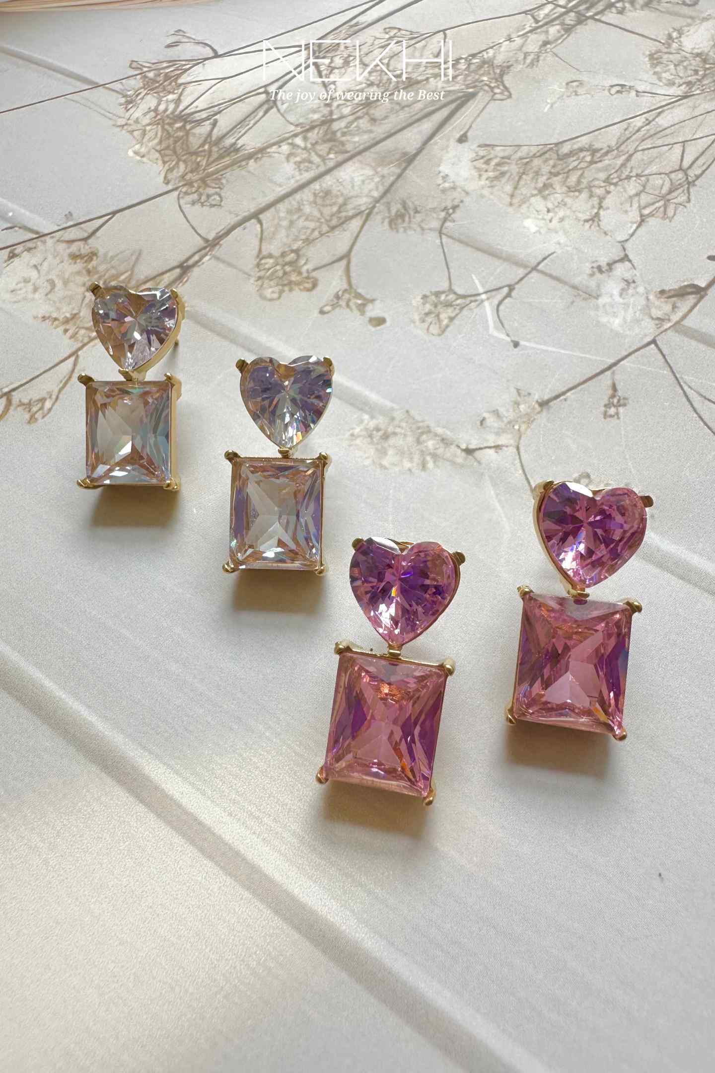 Celeste Heart Danglers