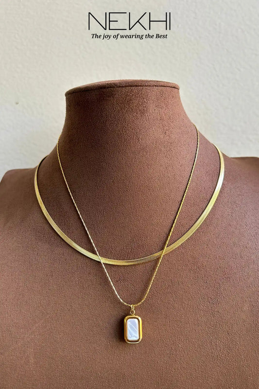 Golden Cascade Necklace