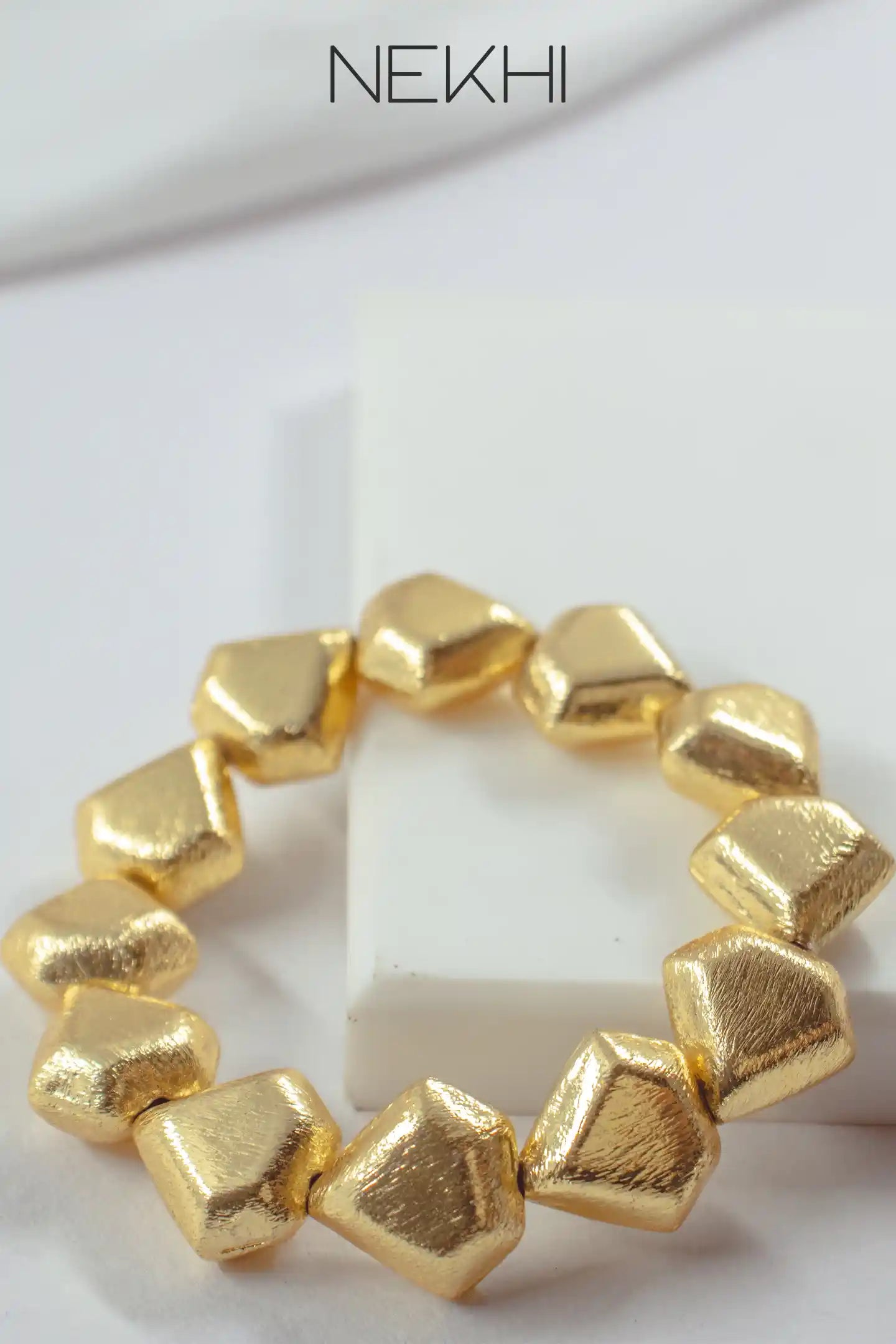 Golden Beaded Bracelets