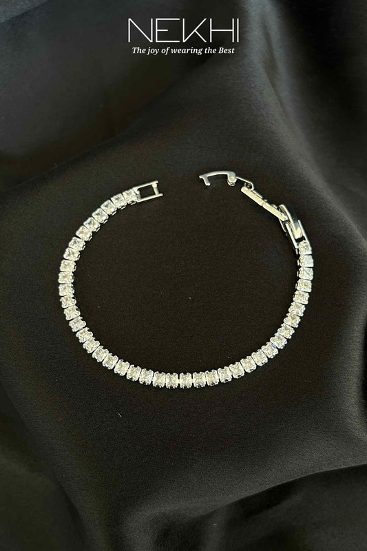 Radiant Tennis Diamond Bracelet