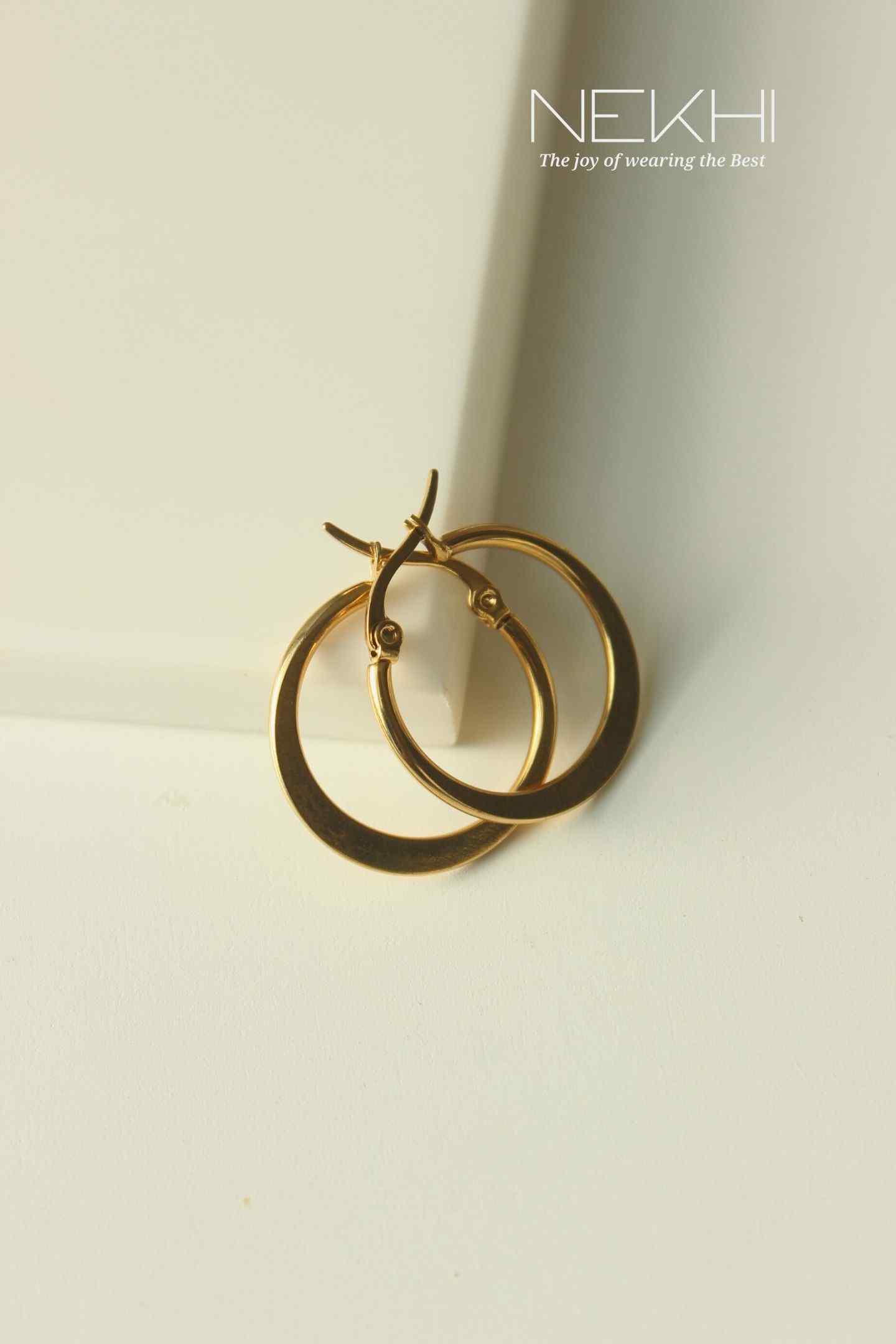 FLAT THIN ROUND HOOPS